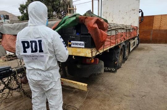 PDI incautó 22 toneladas de baterías en desuso en Arica