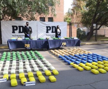 Operación entre fiscalías y policías de Chile y Perú capturan a red criminal con 200 kilos de droga