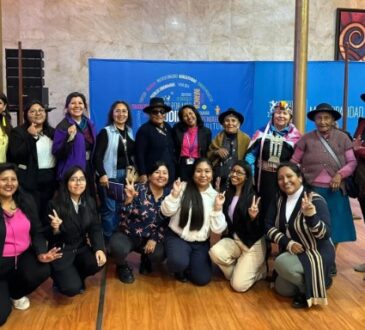 “Partería Andina” reunió a mujeres indígenas en el ex Casino Municipal