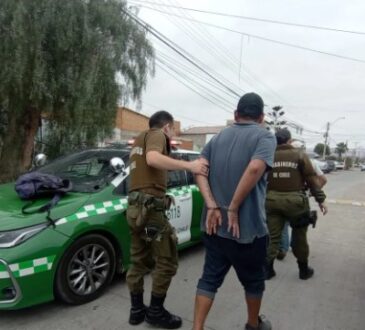 Carabineros y patrullajes municipales le dan con todo al delito en los barrios de Arica 