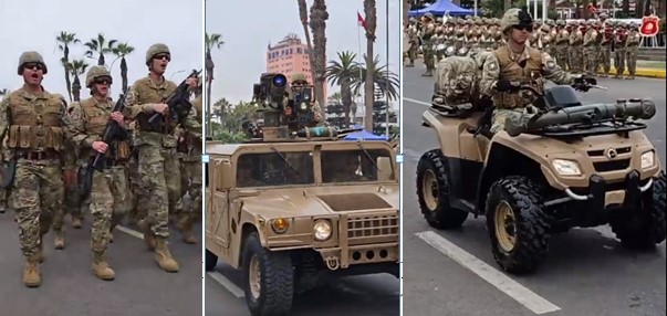 Tradicional Parada Militar de las fuerzas del desierto en Arica