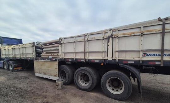 Millonario cargamento con barreras de contención robadas estaba listo para irse a Bolivia