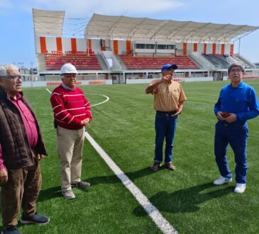 Dirigentes del fútbol amateur de Arica están ansiosos por el nuevo estadio