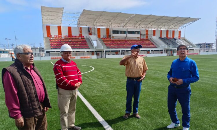 Dirigentes del fútbol amateur de Arica están ansiosos por el nuevo estadio