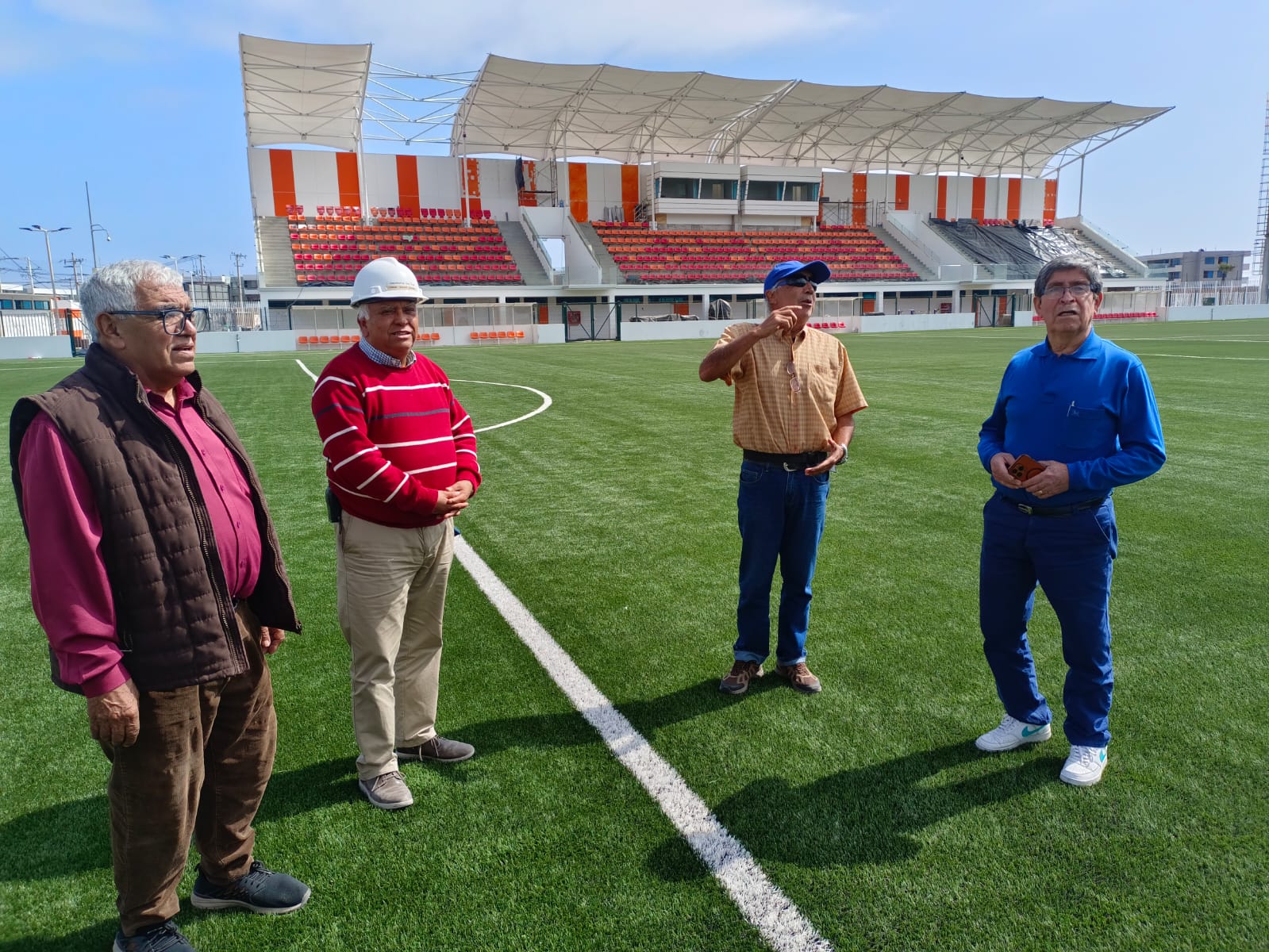 Dirigentes del fútbol amateur de Arica están ansiosos por el nuevo estadio