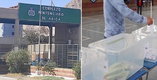 En el presidio de Arica 19 reos cumplieron con su deber cívico