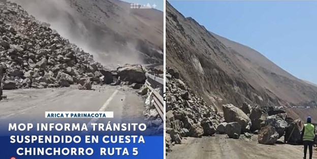 Un año demoraría recuperación de la Cuesta Camarones y existe gran inquietud regional