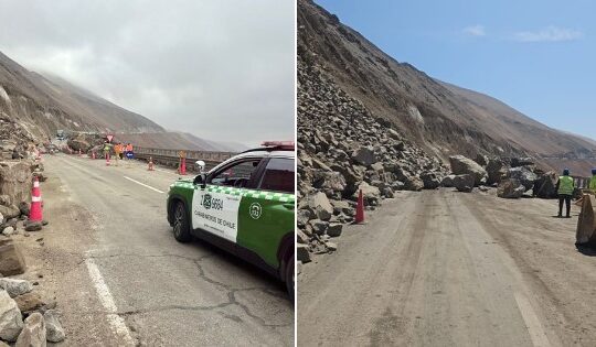 Municipio de Camarones declaró emergencia comunal por corte Ruta 5 Norte