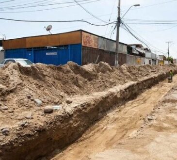 Con fondos de la SUBDERE comenzaron obras del colector de Juan Antonio Ríos