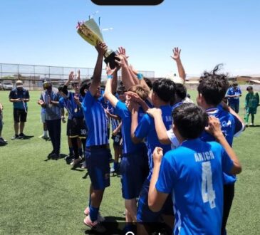 Arica campeón invicto en fútbol infantil: Que crezcan rápido estos niños