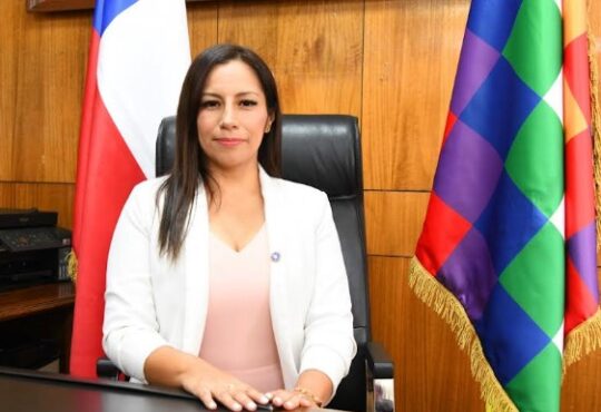 Republicana Romina Cifuentes es la nueva Gobernadora  Regional hasta el 5 de enero