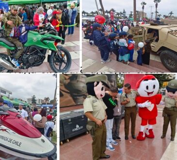 Masiva Jornada solidaria “Unidos” de Carabineros de Arica dio el vamos a la Teletón 2024