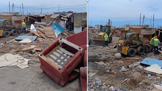 En complejo operativo Bienes Nacionales recupera terrenos ocupados en sector Cerro Chuño