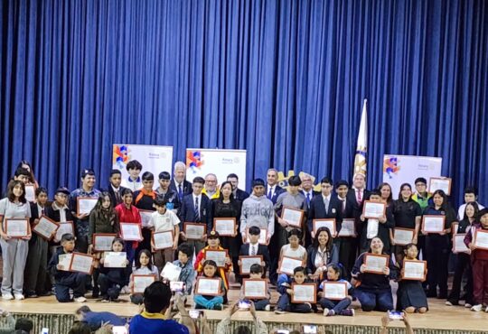Rotary distinguió a los mejores compañeros y compañeras de los colegios de Arica