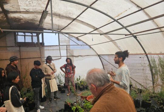 170 estudiantes visitan el proyecto de Xerojardinería de la UNAP como parte de su orientación vocacional
