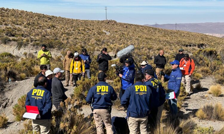 Fiscalía de Arica dirigió reconstitución de escena en investigación por muerte de soldado en Putre