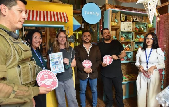 Sello “Comercio Amigo”: Parada en seco a la delincuencia en el centro de Arica