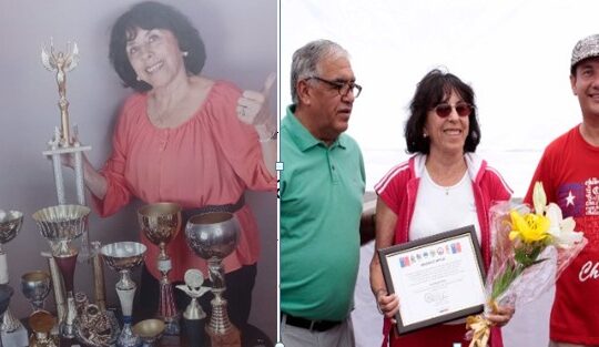 Pesar en Arica por fallecimiento de Rosita Beyzán Hija Ilustre de Arica y gran deportista