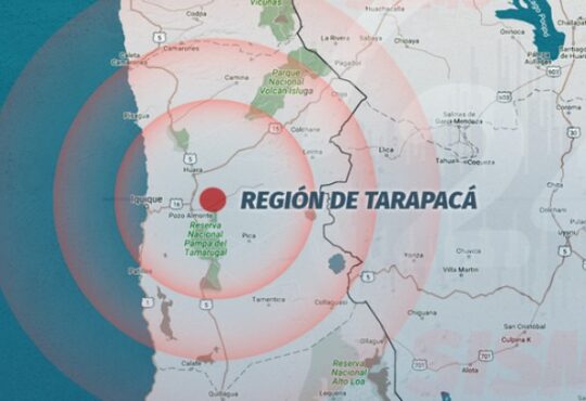 Fuerte temblor 5.1 remeció a Iquique