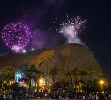 Recuperando tradiciones: Festival Pirotécnico de Año Nuevo en la cima del Morro