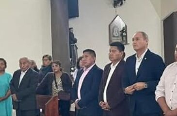 Acción de Gracias por las nuevas autoridades en la región