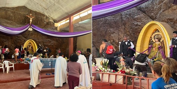 Autocuidado y devoción en masiva Festividad de la Virgen de las Peñas