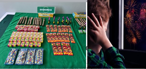 Detuvieron a adolescentes que vendían fuegos artificiales en Asoagro