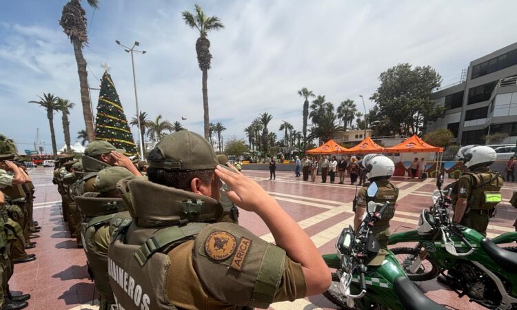 Comenzó Plan Navidad Segura en Arica