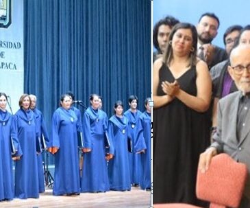 Al Maestro con cariño: Agrupaciones corales de Arica celebraron los 92 años de Gustavo Morales