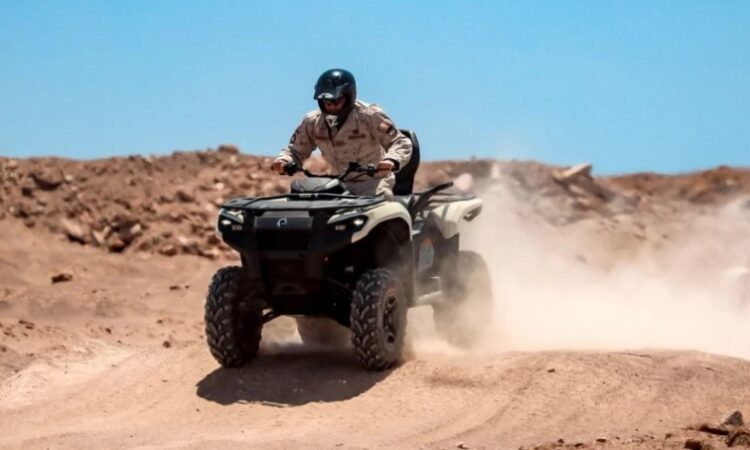 Nuevas cuatrimotos Can-Am 700 refuerzan en Arica la seguridad fronteriza