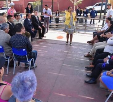 En el Cerro La Cruz explicaron alcances del Ministerio de Seguridad Pública