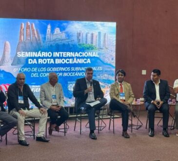 Gobernador Paco en Mato Grosso: Gestiona Arica al Corredor Bioceánico