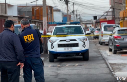 Buscan en Arica a delincuente que baleó a una niña de 7 años