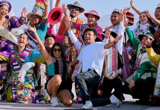 Influencers bajo el embrujo del Carnaval de Arica
