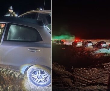 En caravana llevaban a Bolivia autos robados en Arica: Los abandonaron en sector Lauca