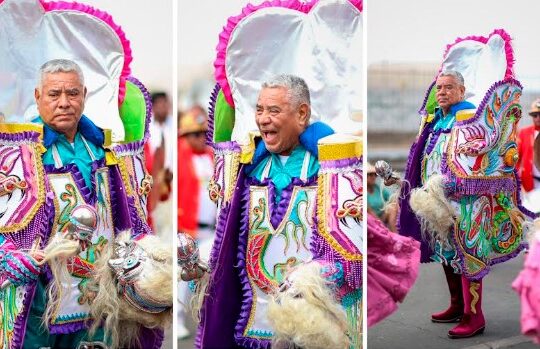 Alcalde de Arica en competencia: Baila en la Morenada San Pedro de Totora