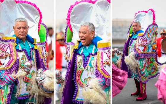 Alcalde de Arica en competencia: Baila en la Morenada San Pedro de Totora
