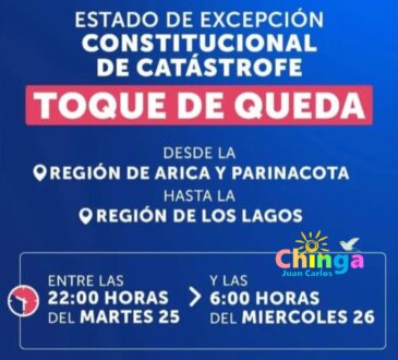 5 detenidos por toque de queda durante apagón en Arica