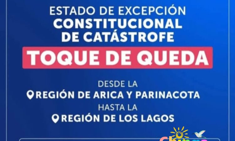 5 detenidos por toque de queda durante apagón en Arica
