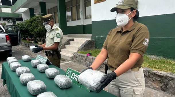 Marihuana boliviana por 350 millones interceptó OS7 en control carretero en Arica