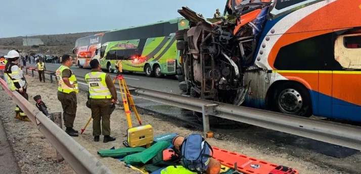 Cuarto bus desató la tragedia: 6 fallecidos y 40 heridos en Coquimbo