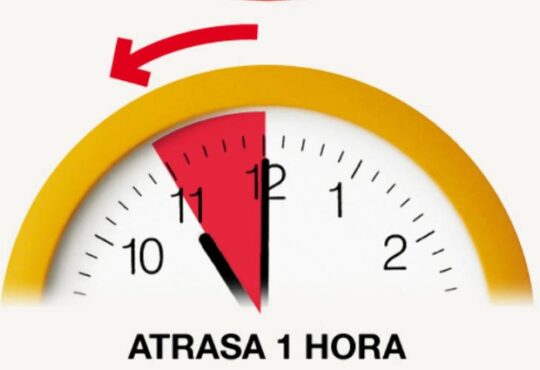 El próximo sábado 5 abril se realizará el cambio de hora: El reloj se retrasará una hora