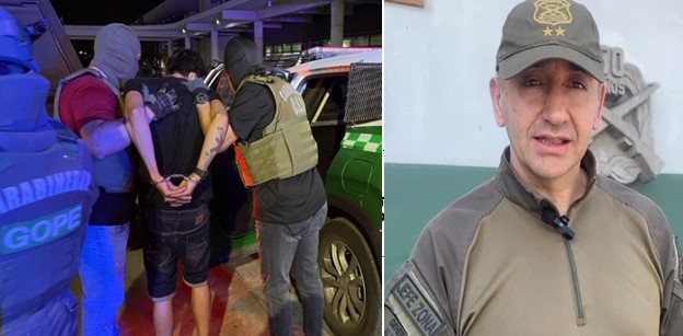 Jefe de Zona destaca trabajo de Carabineros en captura de doble homicida de Cerro Chuño