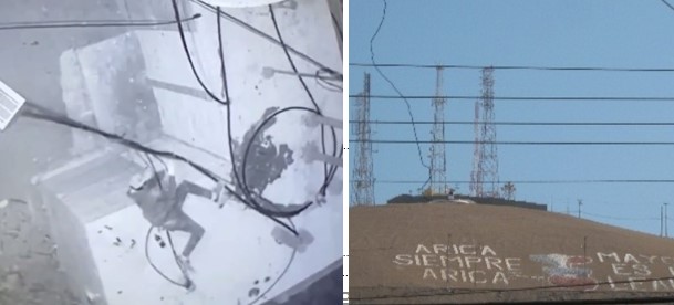 Robo de cables en las antenas del Morro: Grave delito en punto estratégico de la ciudad