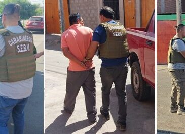 Diez peligrosos prófugos capturados en Arica en operativo policial de alta complejidad