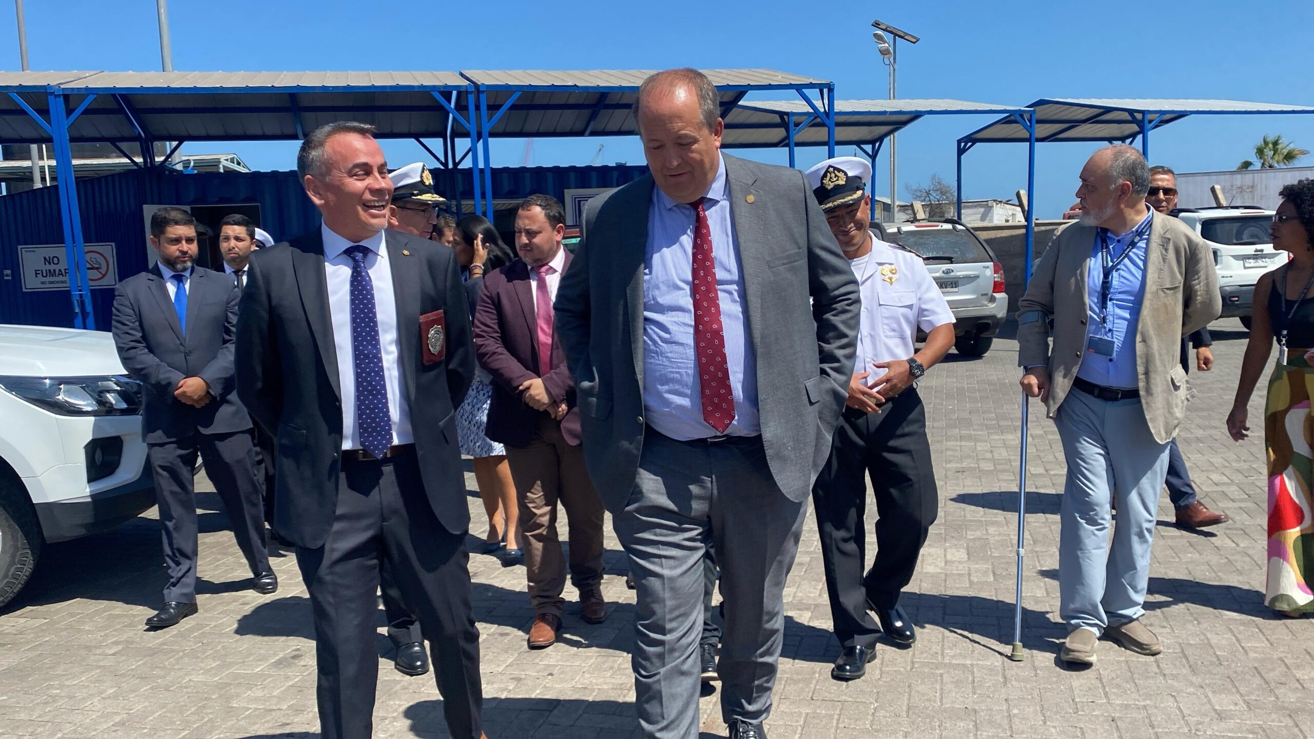 Histórica incautación de 146 toneladas de precursores en los puertos de Arica e Iquique