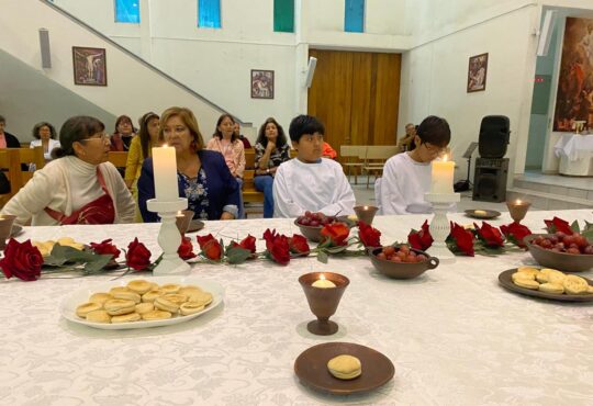 Arica: Vía Crucis de parroquia Sagrada Familia por población Juan Noé