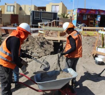 Avanza renovación de redes de agua potable en sector Las Palmas de Arica