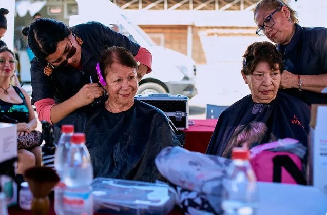Y todas fueron reinas en el Spa municipal de Arica