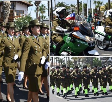 Carabineros conmemoró 98 años en Arica con gran reconocimiento ciudadano